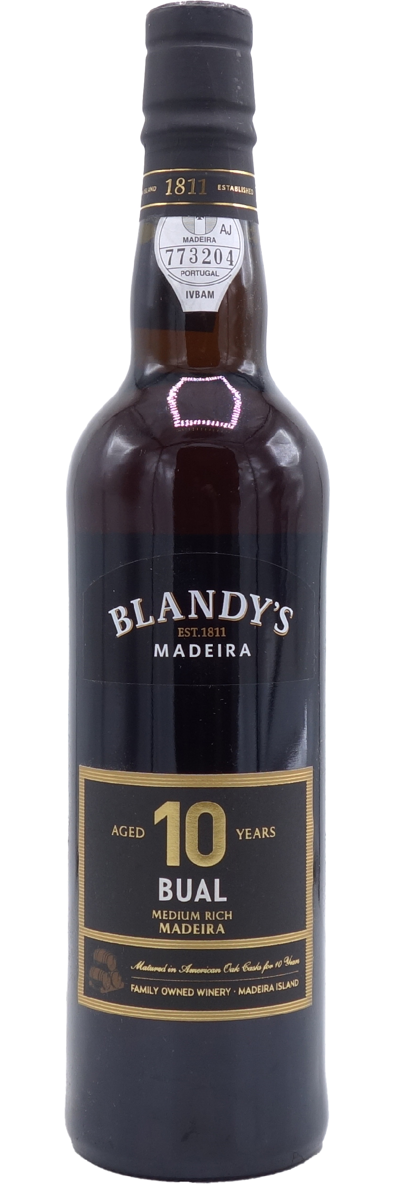 Blandy’s Madeira Bual, 10 Year Old 500ml